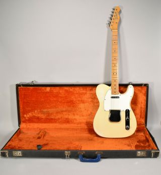 1966 Fender Telecaster Blonde Finish Vintage Electric Guitar W/ohsc