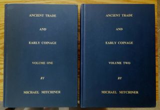 Ancient Trade And Early Coinage,  2 Volumes,  Michael Mitchiner