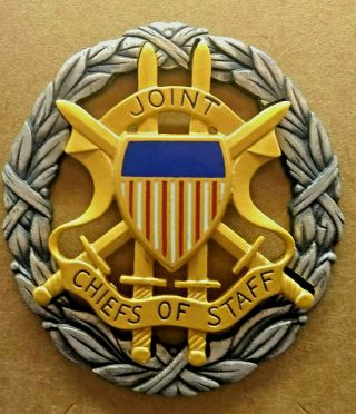 Us Jcs Joint Chiefs Of Staff Badge By N.  S.  Meyer York 2 " X 2 - 1/4 "
