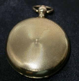 Victorian 9ct Gold Full Sovereign Case B/hm HM c1899 Antique 8