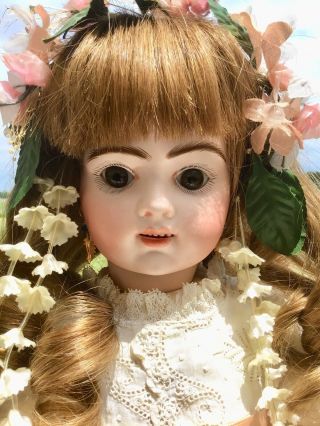 French Antique Doll Bru Jne R 8 Doll Antique Clothes And Shoes Apx 19 Inch 2