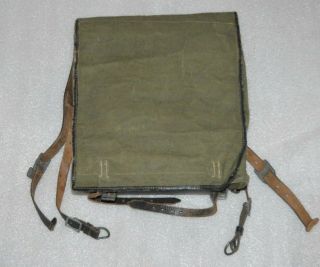 Ww2 German M39 " Pony Fur " Backpack.  (tornister) (2) Riveted Very Rare Marked Rbn