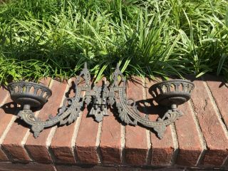 Vintage Antique Gothic Spanish Revival Wall Sconce S California Monterey 1920