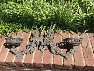 Vintage Antique Gothic Spanish Revival Wall Sconce s California Monterey 1920 2