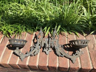 Vintage Antique Gothic Spanish Revival Wall Sconce s California Monterey 1920 3