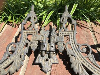 Vintage Antique Gothic Spanish Revival Wall Sconce s California Monterey 1920 4