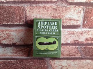 Airplane Spotter Playing Cards - World War 2 Cards 0 U.  S.  Games Systems,  Inc