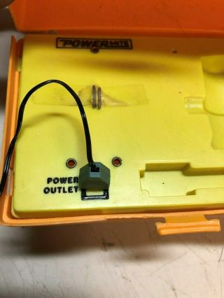 Vintage Ideal Toy PowerMite Router.  Y1969 w/Case and Extra bits, 2