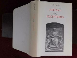 Notarii & Exceptores: Writers In Roman Empire By H.  Teitler/rare 1985 1st,  $600,