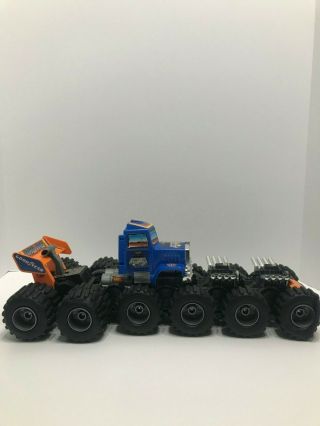 Tomy Monster Machines Rad Rig Truck 1986 Trick Crawler Climber With Cab