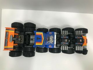 Tomy Monster Machines Rad Rig Truck 1986 Trick Crawler Climber With Cab 4