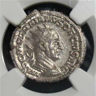 Ancients: Trajan Decius (ad 249 - 251) Ar Antoninianus (4.  41 Gm).  Ngc Ms 5/5 - 5/5