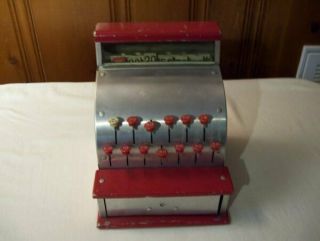 Vintage Child’s Toy Tin Cash Register