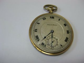1919 South Bend 429 Pocket Watch,  12 Size,  19 Jewels,  Running