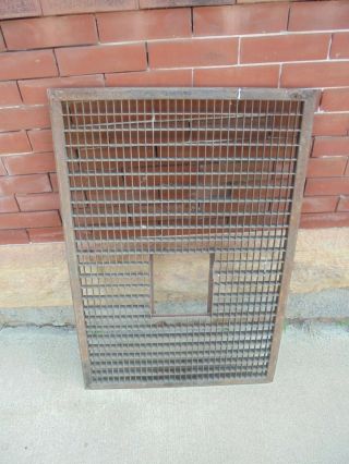 Pressed Steel Furnace Air Grate Fits 36 " X 24 " Opening Industrial Garden Decor