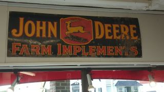 Antique John Deere 3 Legged Farm Sign 4