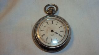 Rare Antique Waterbury Watch Co.  Series C Pocket Watch Parts Repair