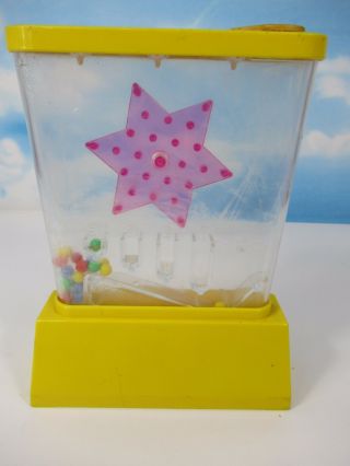 RARE Retro Vintage 1976 TOMY JAPAN Wonderful Waterful STARBALL Yellow READ DESC 5