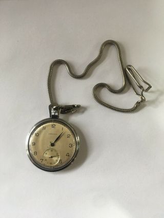 Vintage Longines Pocket Watch Cal.  37 9m
