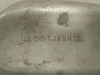 Wwi U.  S.  - 1918 - T.  J.  W.  B.  M.  Co.  Canteen