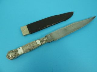 LINGARD’S SHEFFIELD CELEBRATED BOWIE ANTIQUE AMERICAN EAGLE BOWIE KNIFE 2