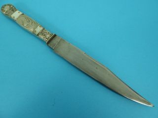 LINGARD’S SHEFFIELD CELEBRATED BOWIE ANTIQUE AMERICAN EAGLE BOWIE KNIFE 4