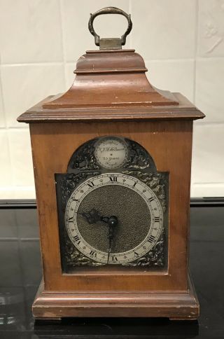 Tempus Fugit 25 Years Rotherhams English Movement Mantle Clock