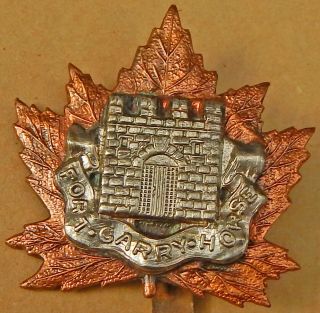 The Fort Garry Horse Winnipeg,  Manitoba 34th Regiment Of Cavalry Cef Cap Badge