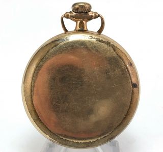 Elgin Antique Pocket Watch - Gr 291 Mo 7 16s 7j c.  1905 - 14K GF Star Case 4