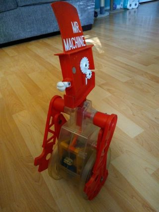 Vintage 77 Ideal Mr.  Machine Robot Rare Toy