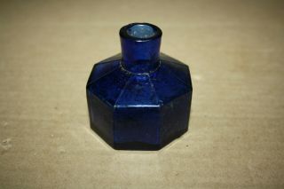 Very Rare Color Ancient Antique Inkwell