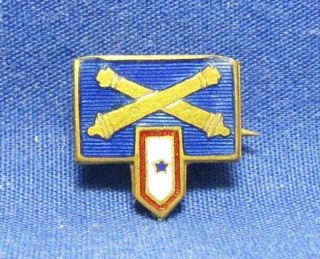 Wwi Army Artillery Son In Service Blue Star Home Front Pin Very Rare Style