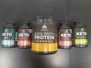 Ancient Nutrition Keto Supplements And Book