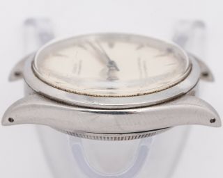 1950 ' s Steel Rolex Oyster Perpetual Ref.  6284 Bubble Back for Restoration 6