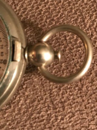 1917 Usanite WWI Military Pocket Compass Eng.  Dept 5