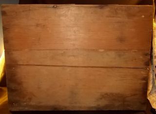 Vintage WOOD Wooden Crate Box Dupont Explosives Red Cross Dovetail 7