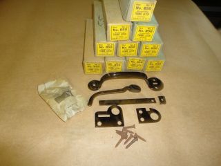 Vintage Griffin Mfg.  Co.  6 - 3/4 " Long Thumb Latch Wrought Steel 2 - 850