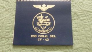 Uss Coral Sea Cv - 43 Calendar 1981.