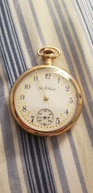 Vintage South Bend 15 Jewel Illinois Watch Company Pocket Watch