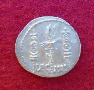 Marc Antony Legionary Ar Denarius Rome Silver Ancient
