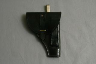 Italian Wwii Ww2 Brown Officers Holster For The 1934 Beretta