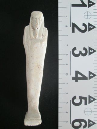 Authentic Late Period Ancient Egyptian USHABTI - Faience - w/ Ownership History 5