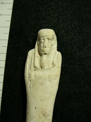 Authentic Late Period Ancient Egyptian USHABTI - Faience - w/ Ownership History 7