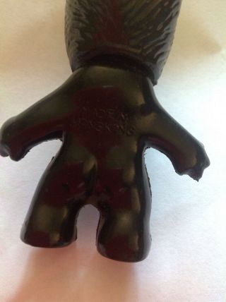 Vtg King Kong Monster Ape Plastic Rubber Figure made in Hong Kong 4