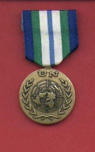 Un United Nations Award Medal For Haiti Minustah