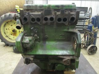 John Deere 3020 Gas Running Long Block Engine We Ship Antique Tractor