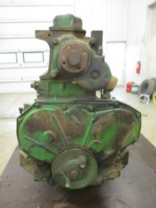 John Deere 3020 Gas Running Long Block Engine We Ship Antique Tractor 2