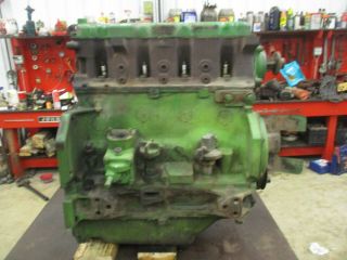 John Deere 3020 Gas Running Long Block Engine We Ship Antique Tractor 3