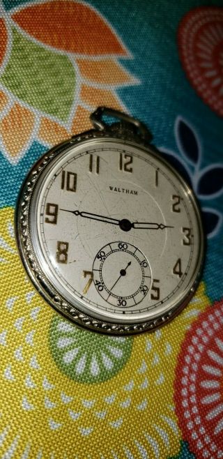 Waltham Pocket Watch 14k Gold Filled