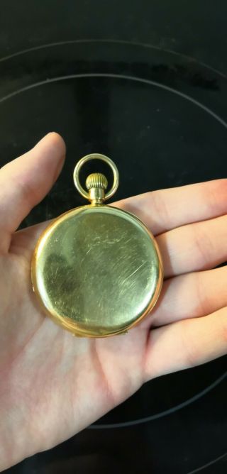 Antique 18k Gold Pocket Watch 2